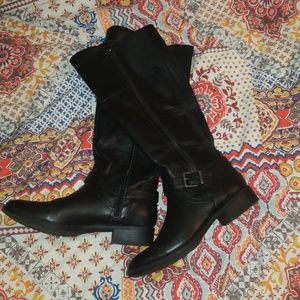 Knee Height Black Boots